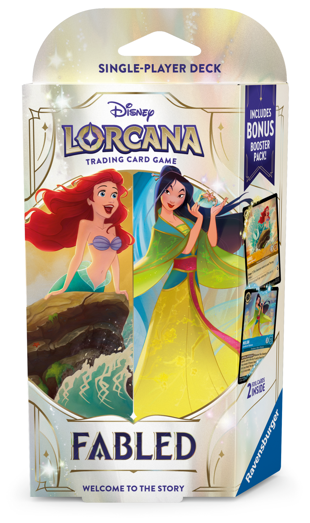 Disney Lorcana – Fabled - Starterdeck Ariel / Mulan